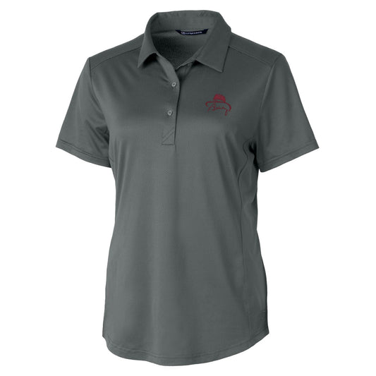 Women's Cutter & Buck Gray Florida State Seminoles Bobby Bowden Prospect Polo