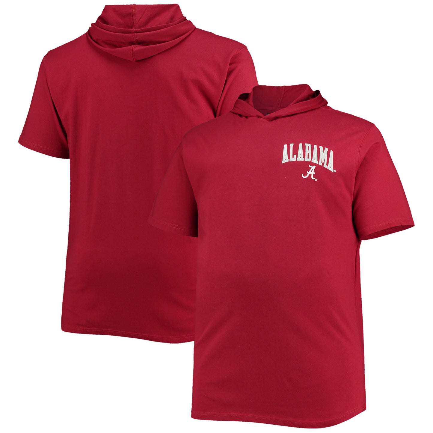 Men's Crimson Alabama Crimson Tide Big & Tall Team Hoodie T-Shirt