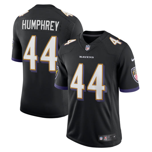 Men's Nike Marlon Humphrey Black Baltimore Ravens Vapor Limited Jersey