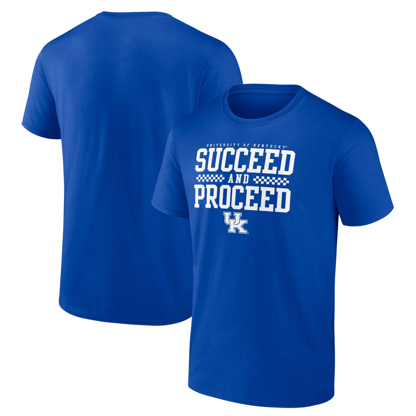 Men's Royal Kentucky Wildcats Succeed & Proceed T-Shirt