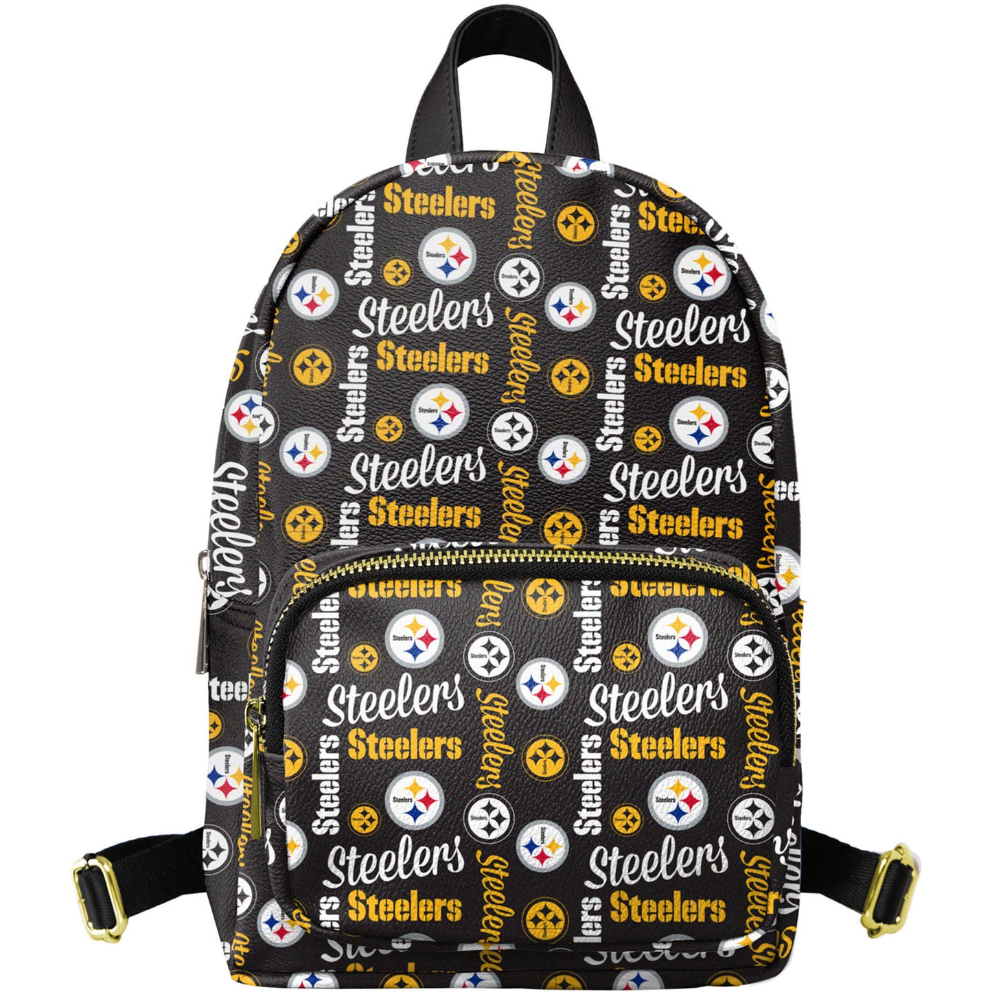 Youth FOCO Black Pittsburgh Steelers Repeat Brooklyn Mini Backpack