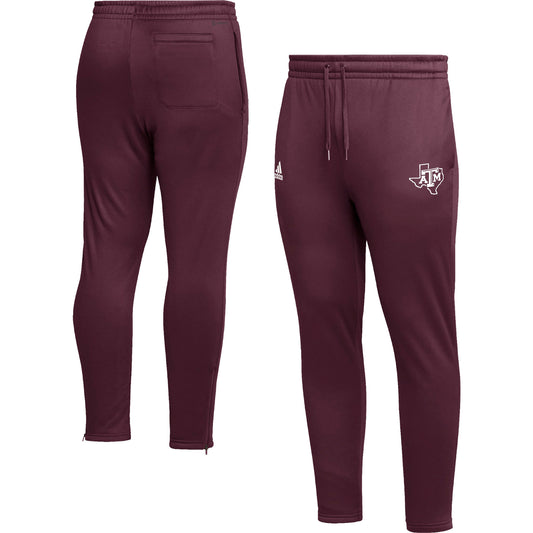 Men's adidas Maroon Texas A&M Aggies AEROREADY Tapered Pants