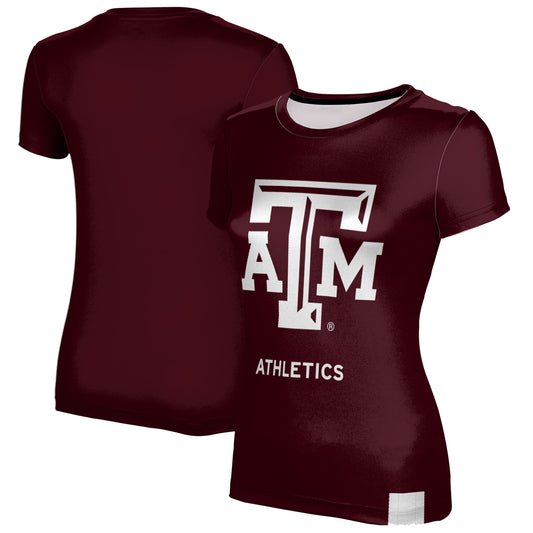 Women's Maroon Texas A&M Aggies Athletics T-Shirt