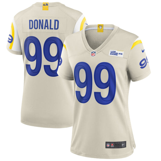 Women's Nike Aaron Donald Bone Los Angeles Rams Player Game Jersey