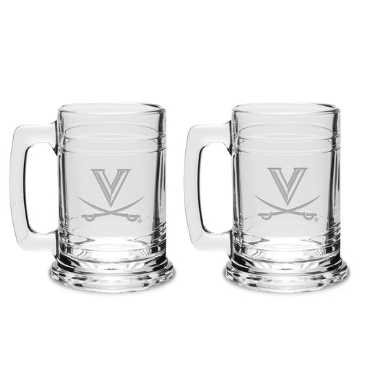Virginia Cavaliers 2-Piece 15oz. Colonial Tankard Set