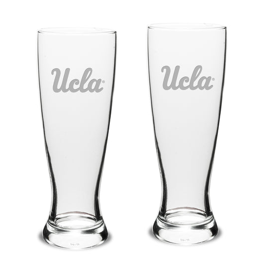 UCLA Bruins 2-Piece 23oz. Stylish University Pilsner Glass Set