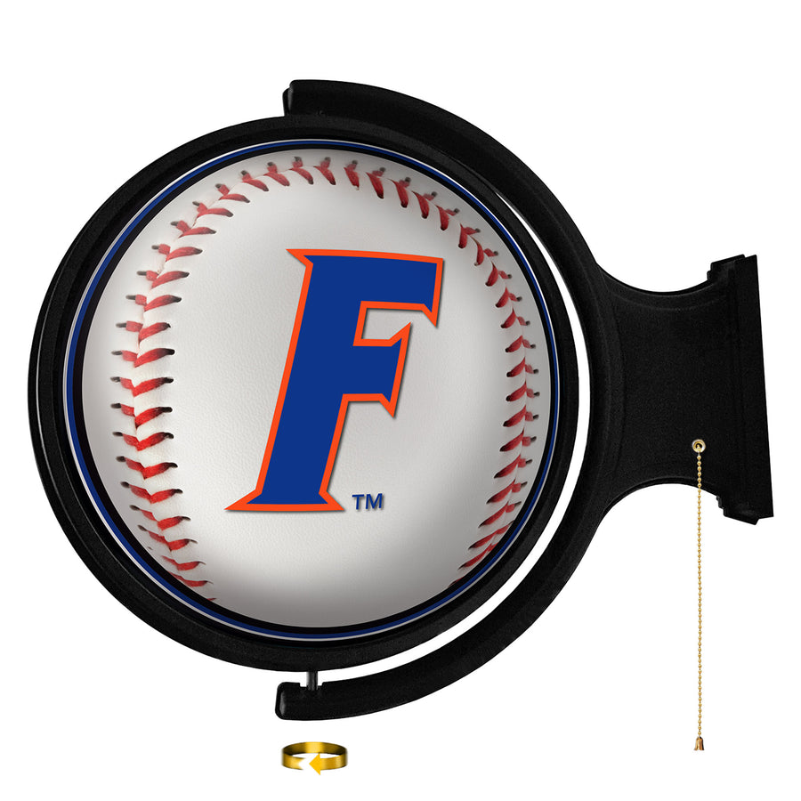 Florida Gators Baseball 21'' x 23'' Rotating Lighted Wall Sign