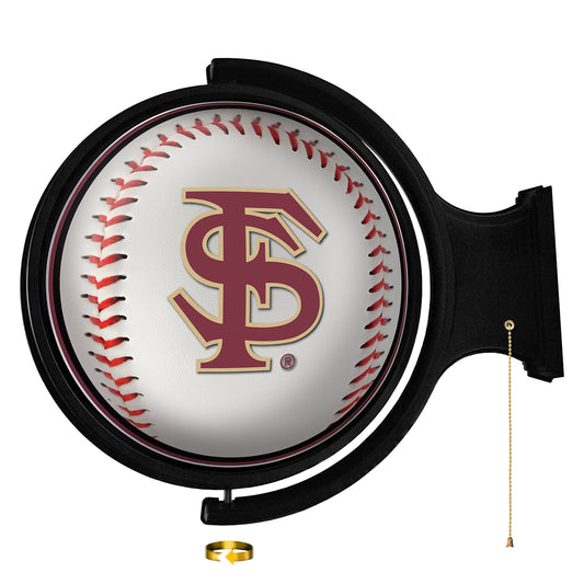 Florida State Seminoles Baseball 21'' x 23'' Rotating Lighted Wall Sign