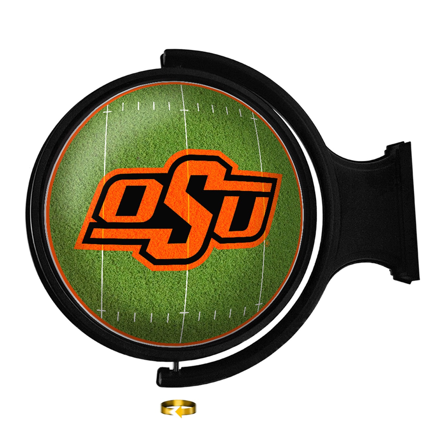 Oklahoma State Cowboys Football 21'' x 23'' Rotating Lighted Wall Sign