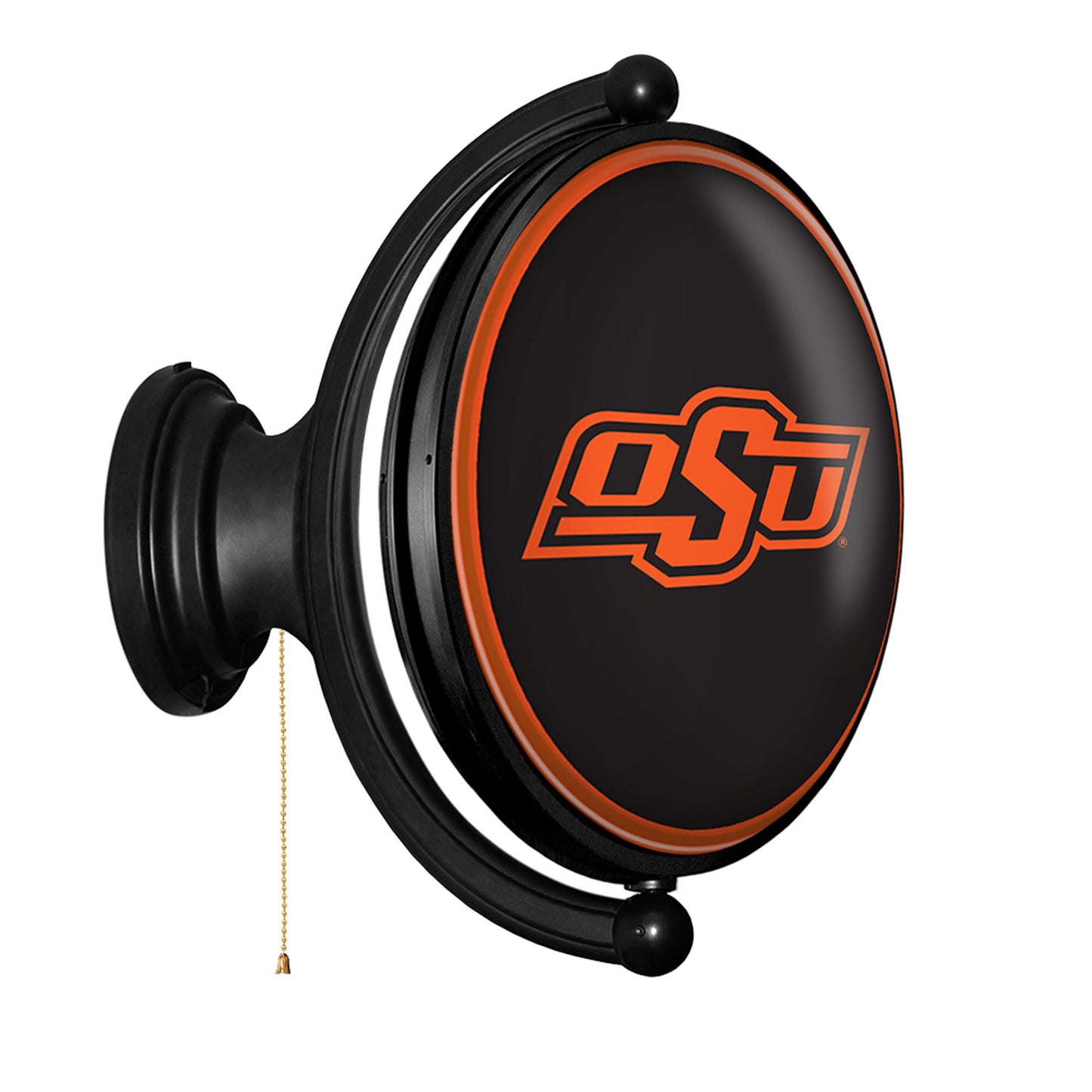 Oklahoma State Cowboys 21'' x 23'' Rotating Lighted Wall Sign