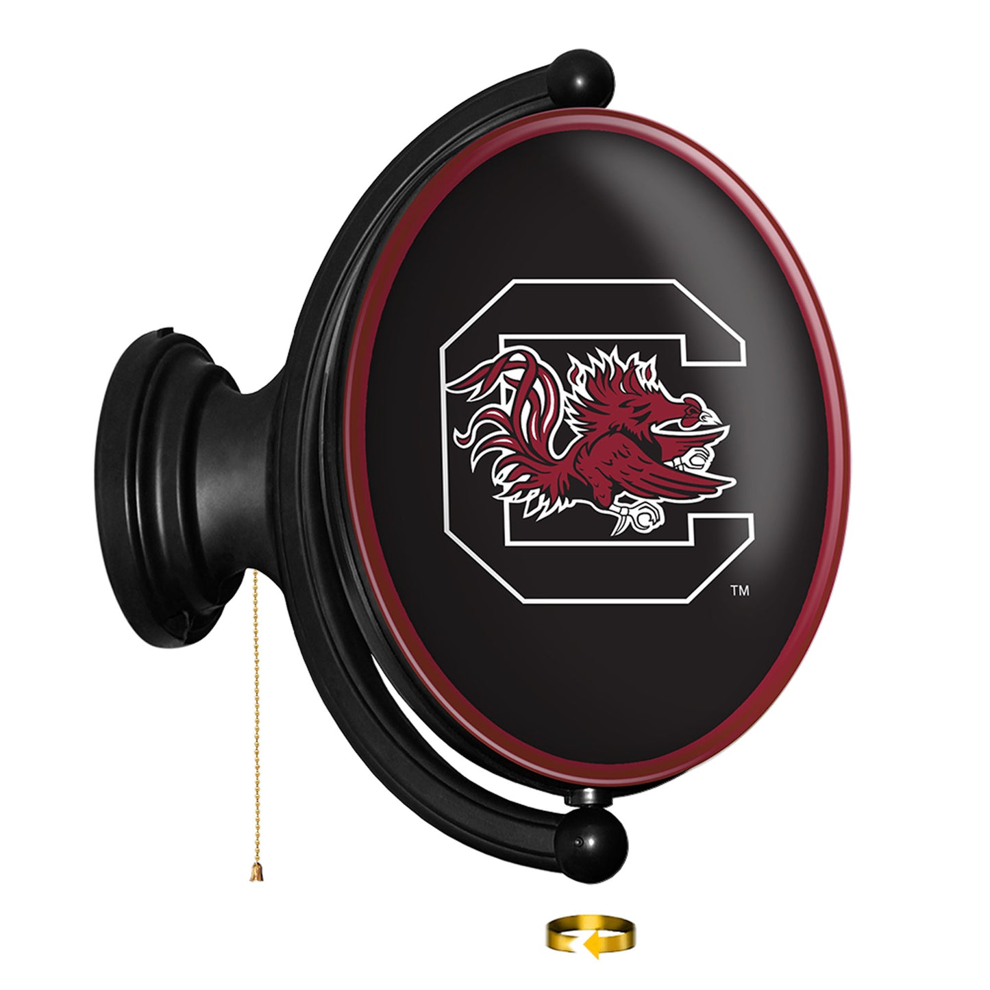 South Carolina Gamecocks Logo 21'' x 23'' Rotating Lighted Wall Sign