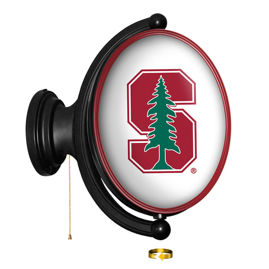 Stanford Cardinal Team Logo 21'' x 23'' Rotating Lighted Wall Sign