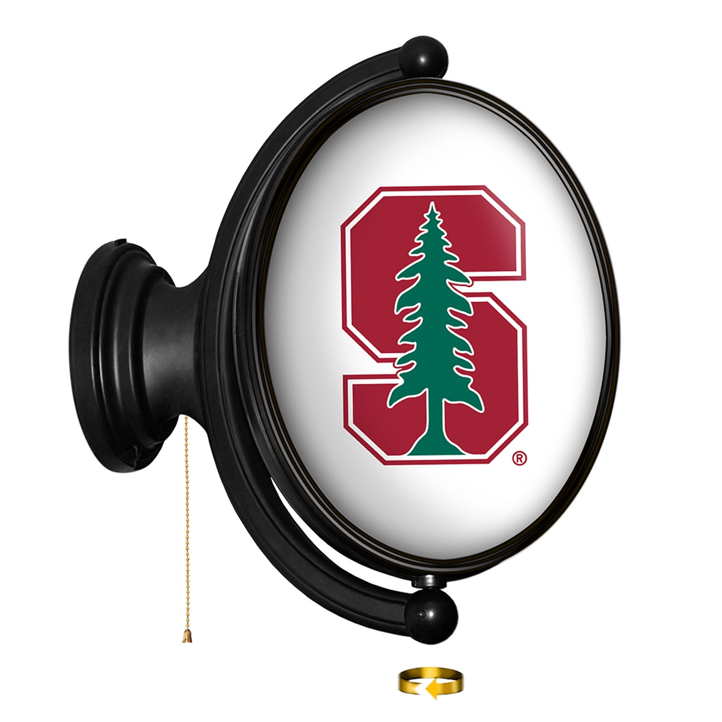 Stanford Cardinal Team 21'' x 23'' Rotating Lighted Wall Sign