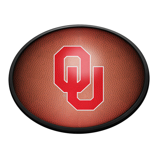 Oklahoma Sooners 18'' x 14'' Logo Slimline Illuminated Wall Sign