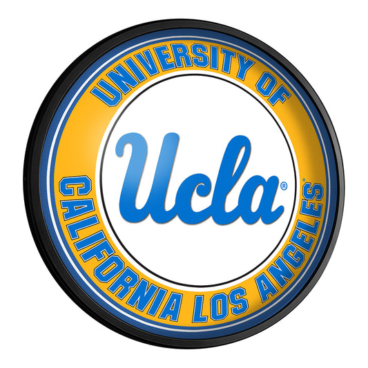 UCLA Bruins 18'' Round Slimline Illuminated Wall Sign