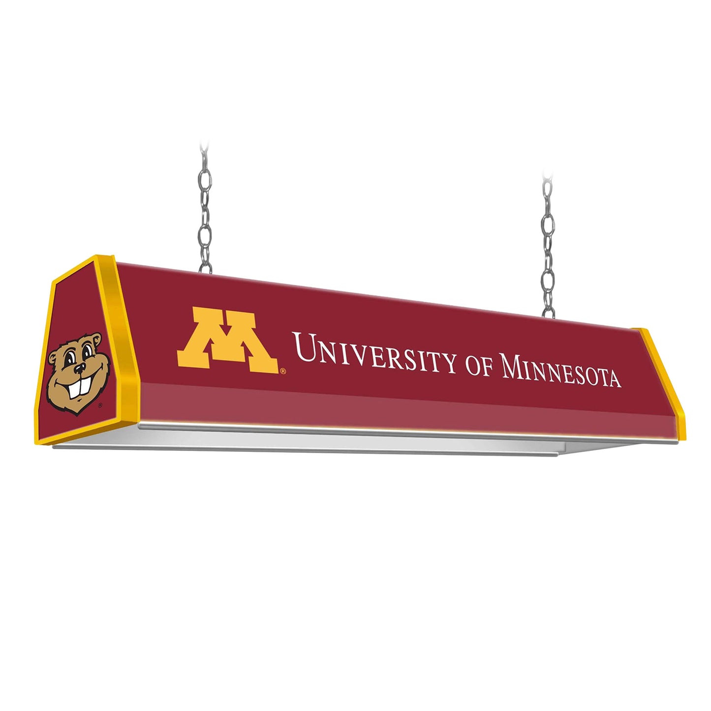 Minnesota Golden Gophers Wordmark 38.5'' x 10.75'' Pool Table Light