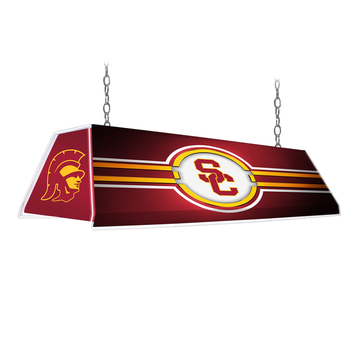 USC Trojans Logo 46'' x 13.5'' Pool Table Light