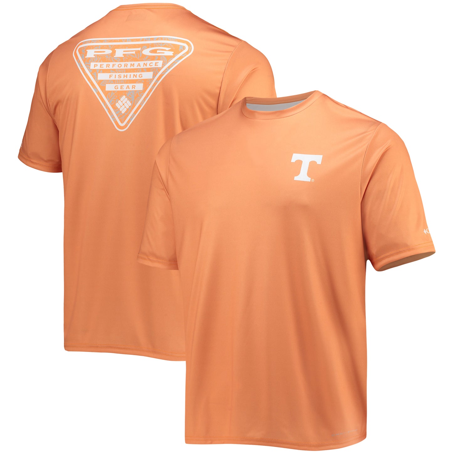 Men's Columbia Tennessee Orange Tennessee Volunteers Terminal Tackle Omni-Shade T-Shirt