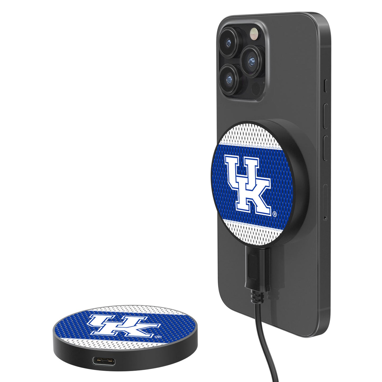 Kentucky Wildcats 10-Watt Mesh Design Wireless Magnetic Charger