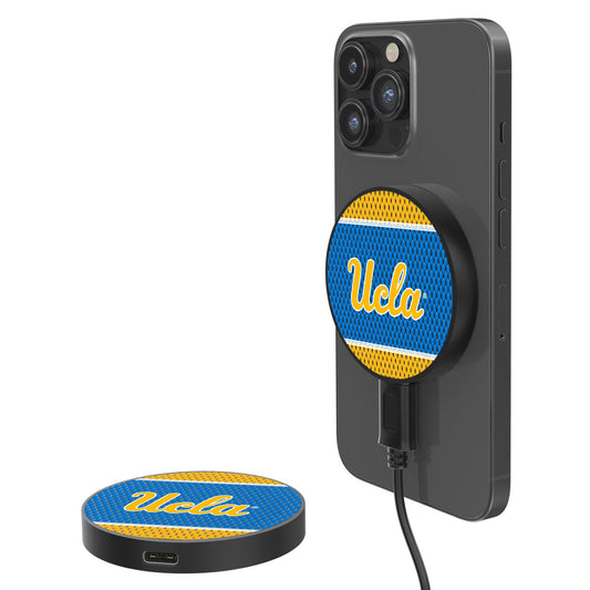 UCLA Bruins 10-Watt Mesh Design Wireless Magnetic Charger