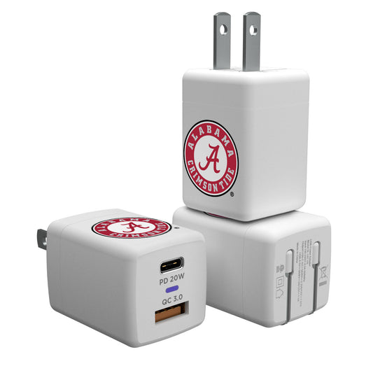 Alabama Crimson Tide USB A/C Charger