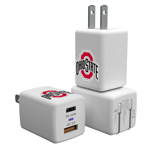 Ohio State Buckeyes USB A/C Charger