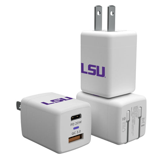 LSU Tigers USB A/C Charger