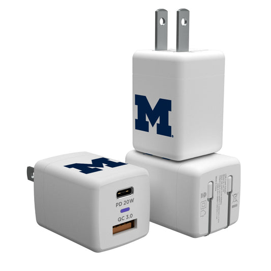 Michigan Wolverines USB A/C Charger