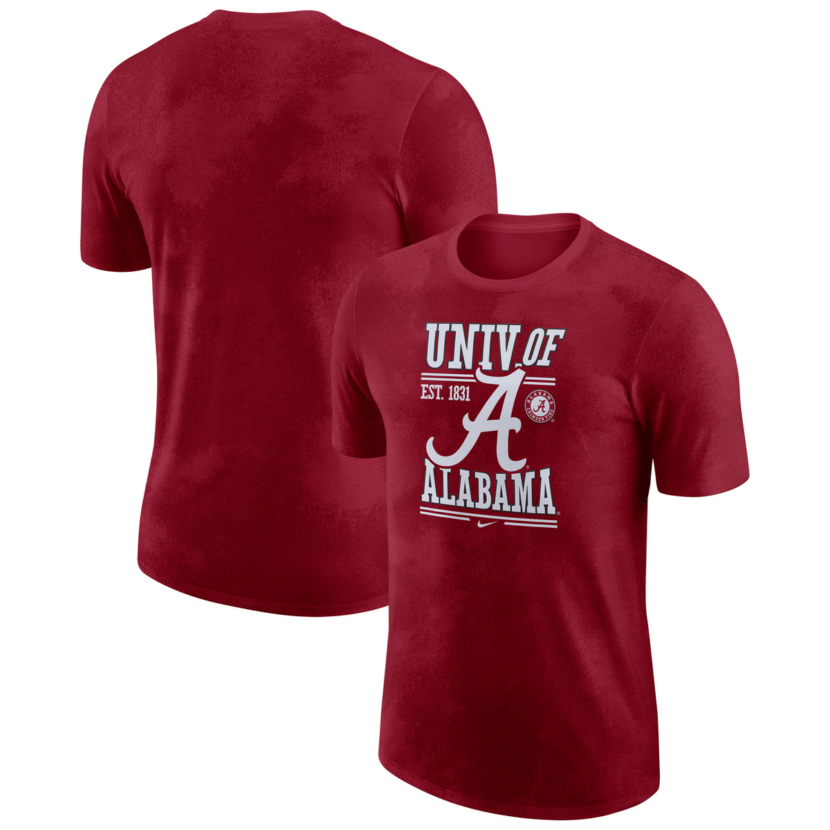 Men's Nike Crimson Alabama Crimson Tide Team Stack T-Shirt
