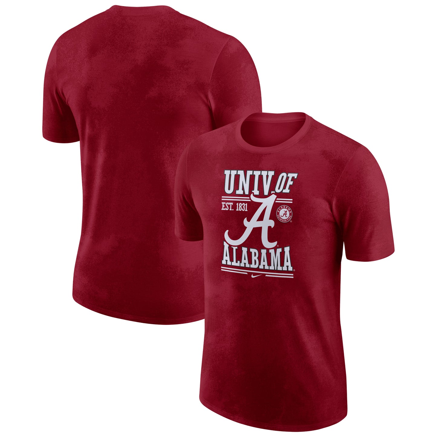 Men's Nike Crimson Alabama Crimson Tide Team Stack T-Shirt