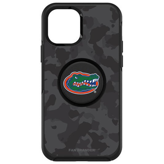 OtterBox x PopSockets Florida Gators Otter + Pop Urban Camo Design Symmetry iPhone Case