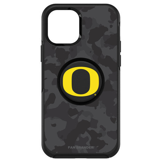 OtterBox Black Oregon Ducks Otter + Pop Urban Camo Design Symmetry iPhone Case