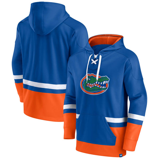 Men's Fanatics Royal Florida Gators First Battle Pullover Hoodie