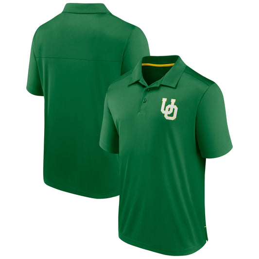Men's Fanatics Green Oregon Ducks Team Polo