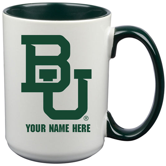Baylor Bears 15oz. Personalized Ceramic Mug