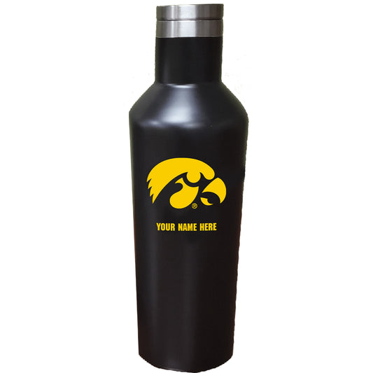 Iowa Hawkeyes 17oz. Personalized Stainless Steel Infinity Bottle