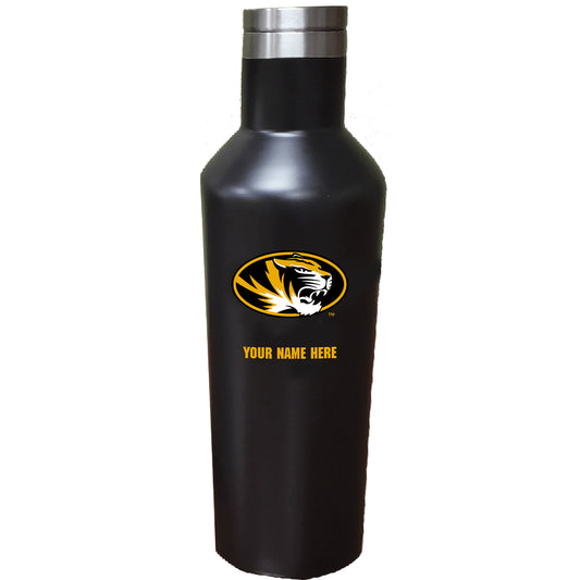 Missouri Tigers 17oz. Personalized Stainless Steel Infinity Bottle