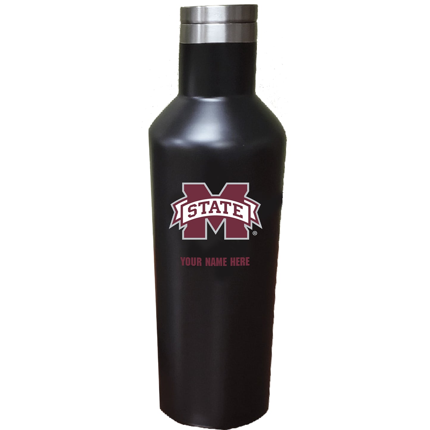 Mississippi State Bulldogs 17oz. Personalized Stainless Steel Infinity Bottle