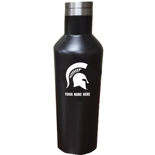 Michigan State Spartans 17oz. Personalized Stainless Steel Infinity Bottle