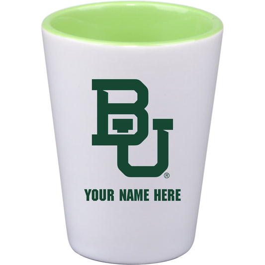 Baylor Bears 2oz. Personalized Ceramic Shot Glass