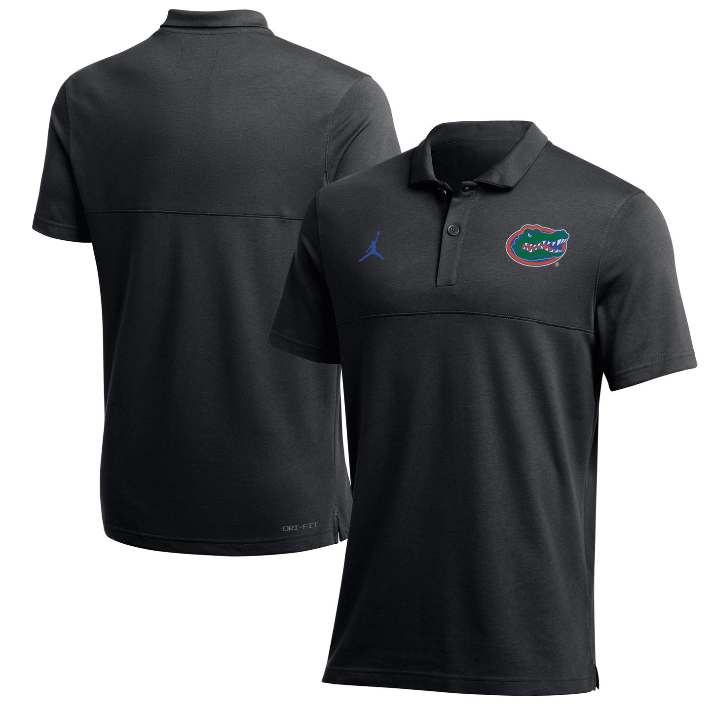 Men's Jordan Brand Black Florida Gators 2022 Coaches Performance Polo