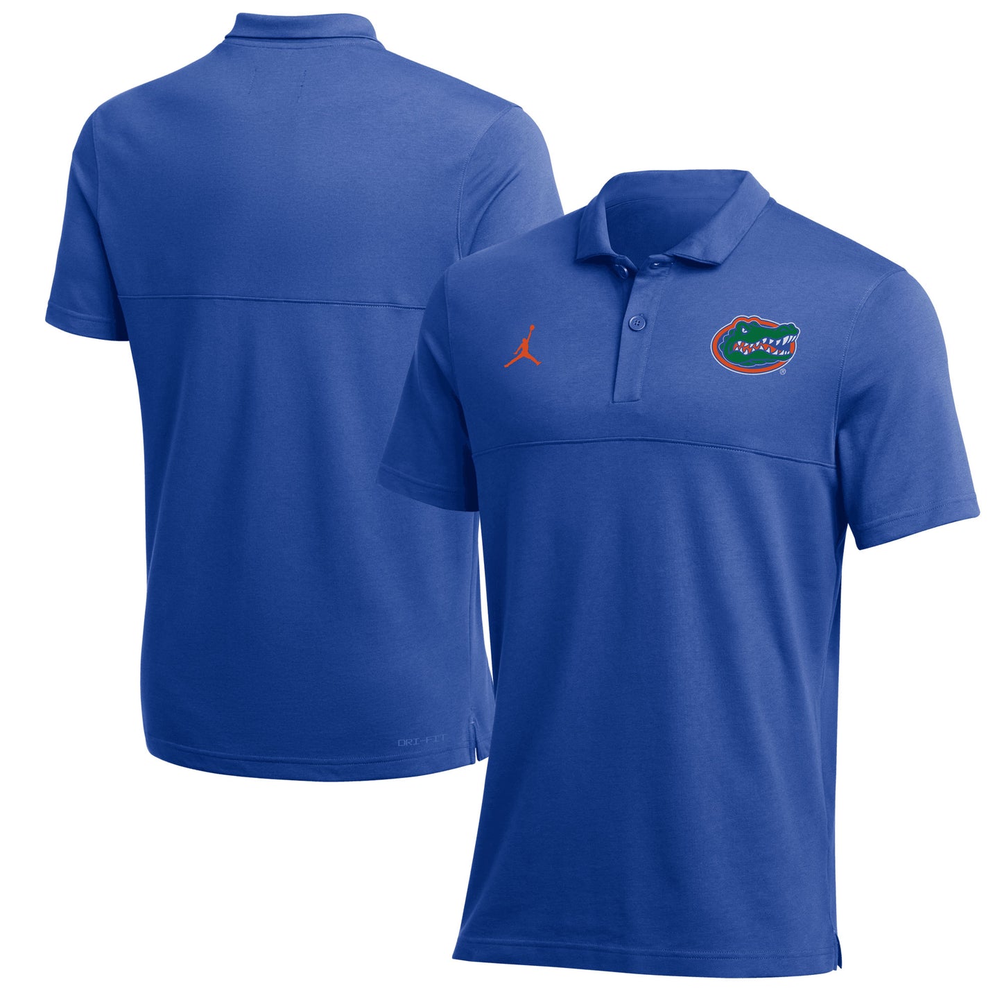 Men's Jordan Brand Royal Florida Gators 2022 Coaches Performance Polo