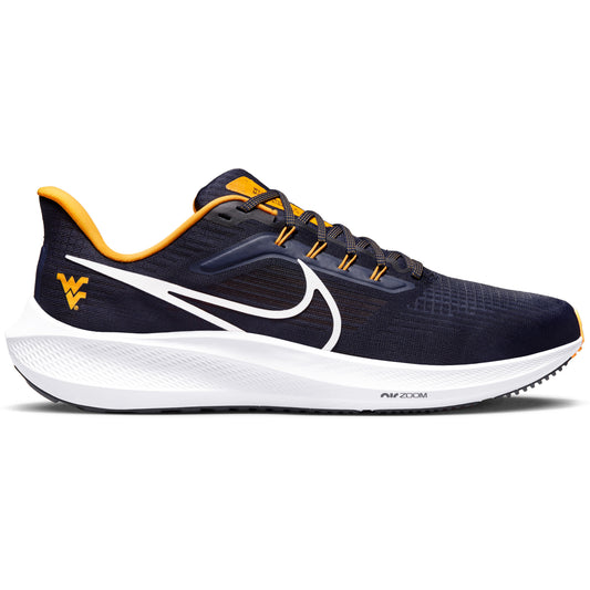 Unisex Nike Navy West Virginia Mountaineers Zoom Pegasus 39 Running Shoe