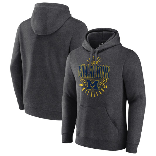 Men's Fanatics Charcoal Michigan Wolverines 2021 Big Ten Football Conference Champions