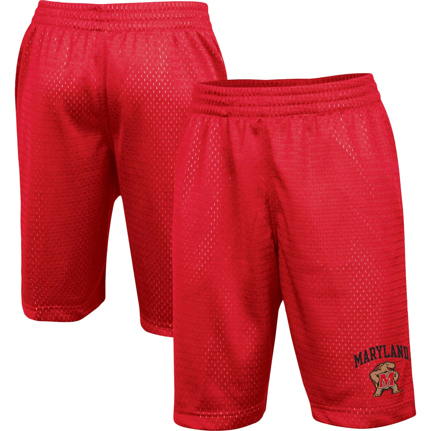 Men's Russell Red Maryland Terrapins Training Shorts