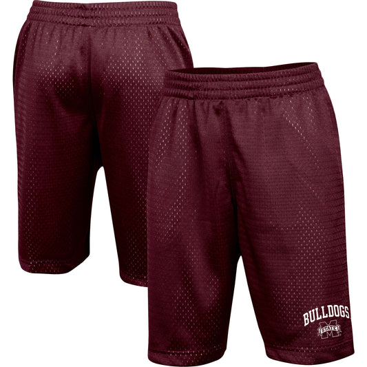 Men's Russell Maroon Mississippi State Bulldogs Training Shorts