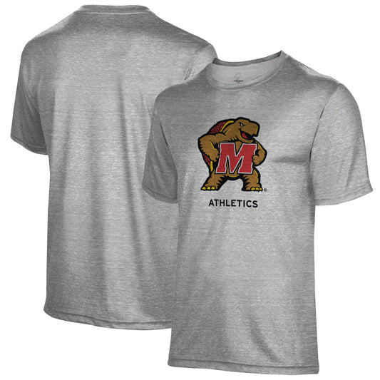 Men's Gray Maryland Terrapins Athletics Name Drop T-Shirt