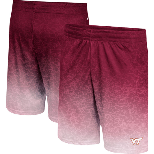 Men's Colosseum Maroon Virginia Tech Hokies Walter Shorts