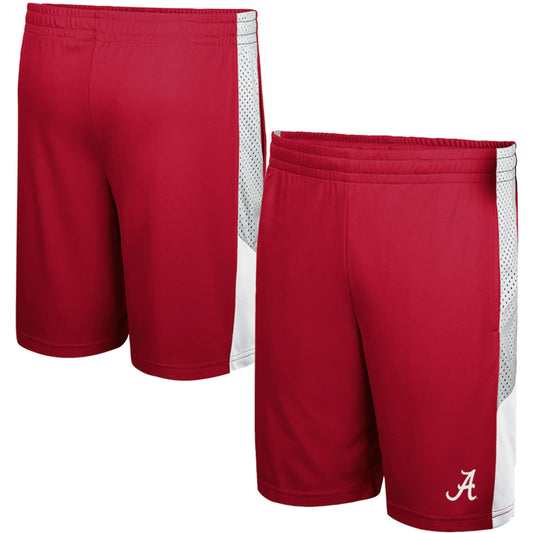 Men's Colosseum Crimson Alabama Crimson Tide Very Thorough Shorts