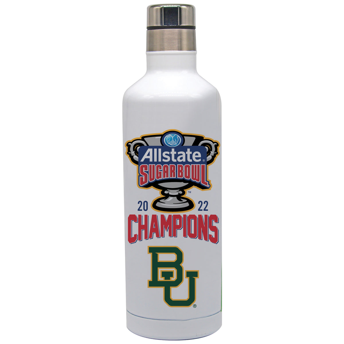 Baylor Bears 2022 Sugar Bowl Champions 16oz. Travel Water Bottle